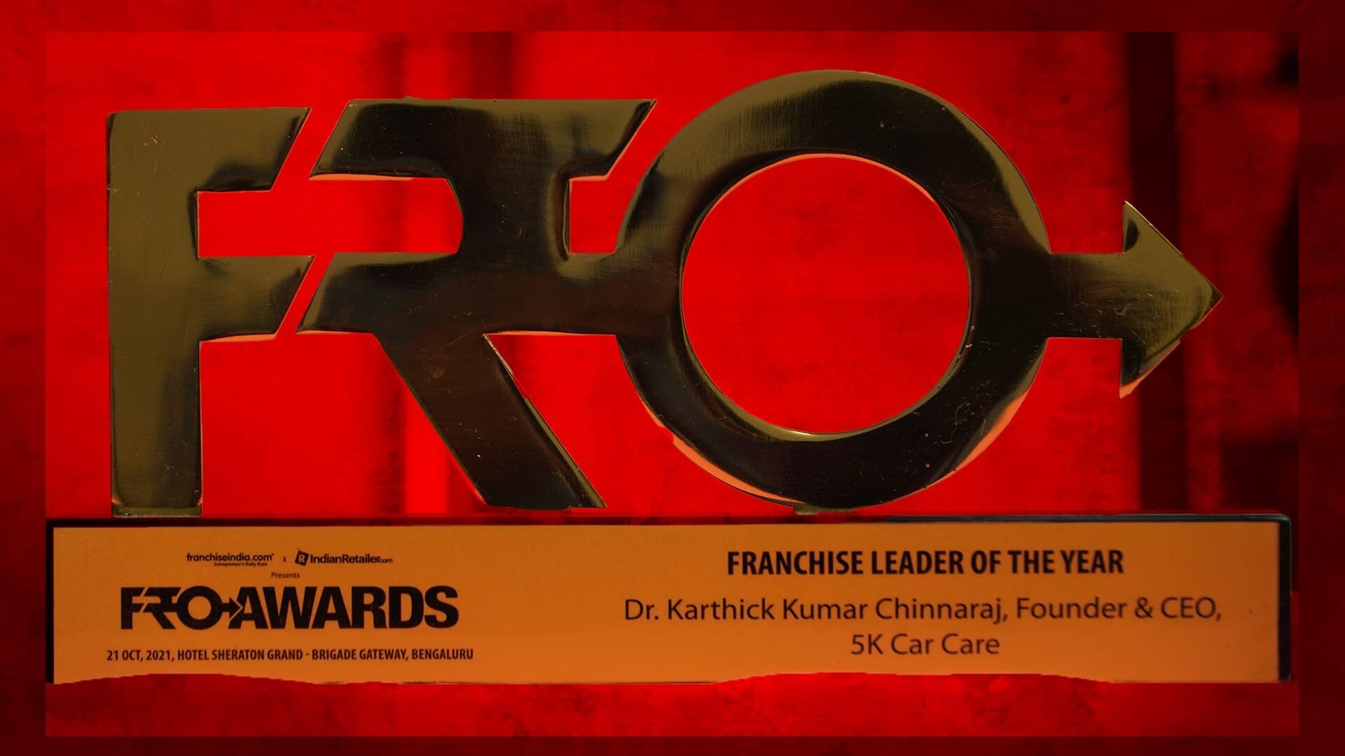 Franchise Leader of The Year